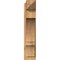 Ekena Millwork Balboa Smooth Arts and Crafts Outlooker, Western Red Cedar, 7 1/2"W x 24"D x 36"H OUT08X24X36BOA03SWR - alternate 3